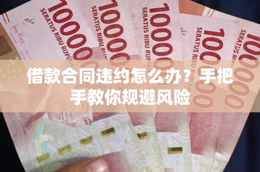 武汉借款合同违约怎么办？手把手教你规避风险