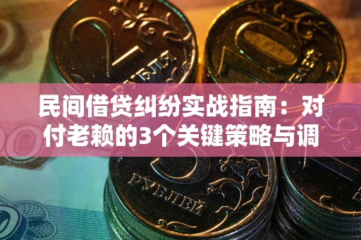 武汉民间借贷纠纷实战指南：对付老赖的3个关键策略与调解盲区解析