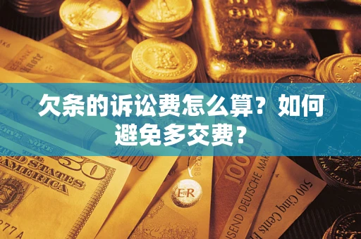 武汉欠条的诉讼费怎么算？如何避免多交费？
